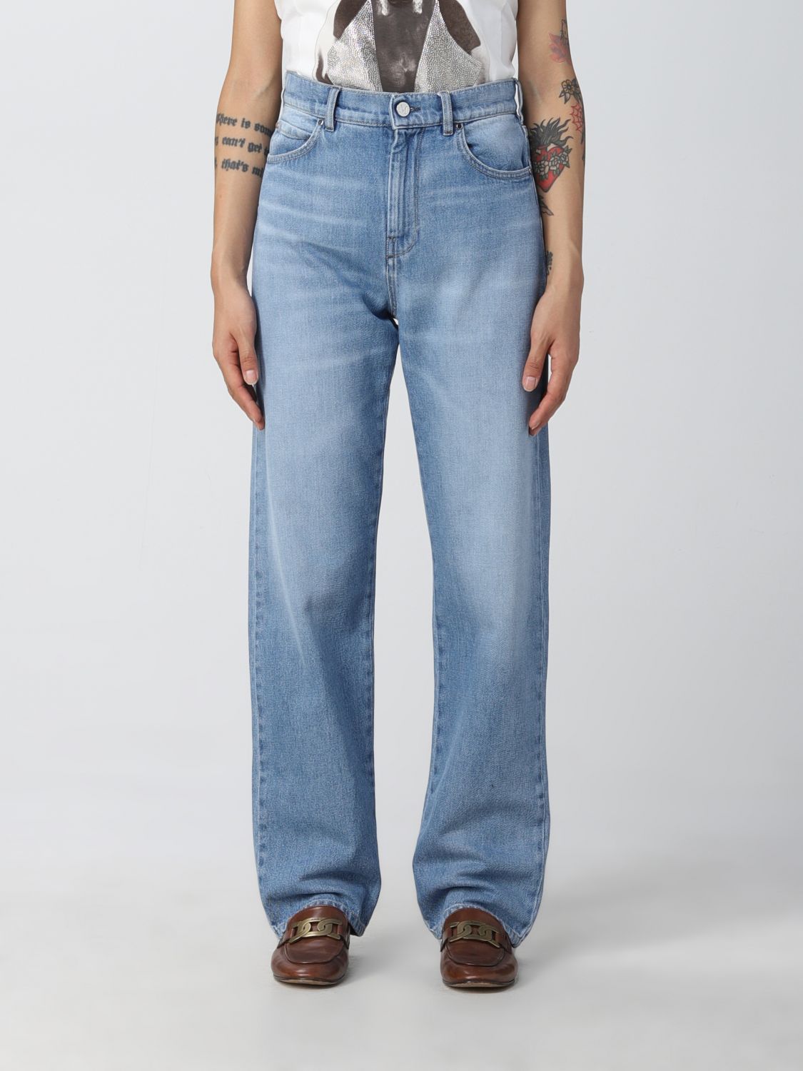 Jeans Max Mara: Max Mara jeans for women gnawed blue 1