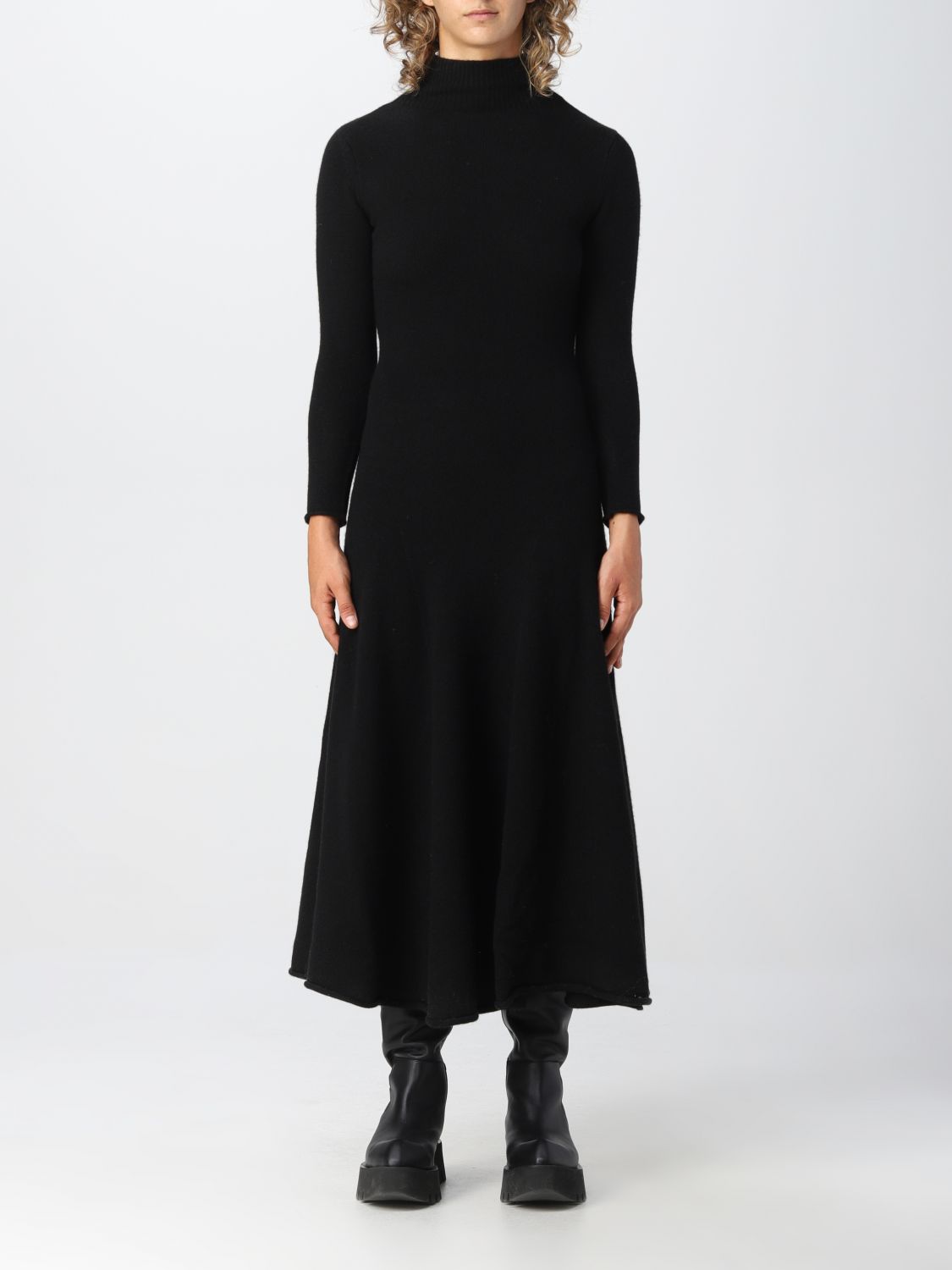 SPORTMAX: dress for woman - Black | Sportmax dress 23260322670 online ...