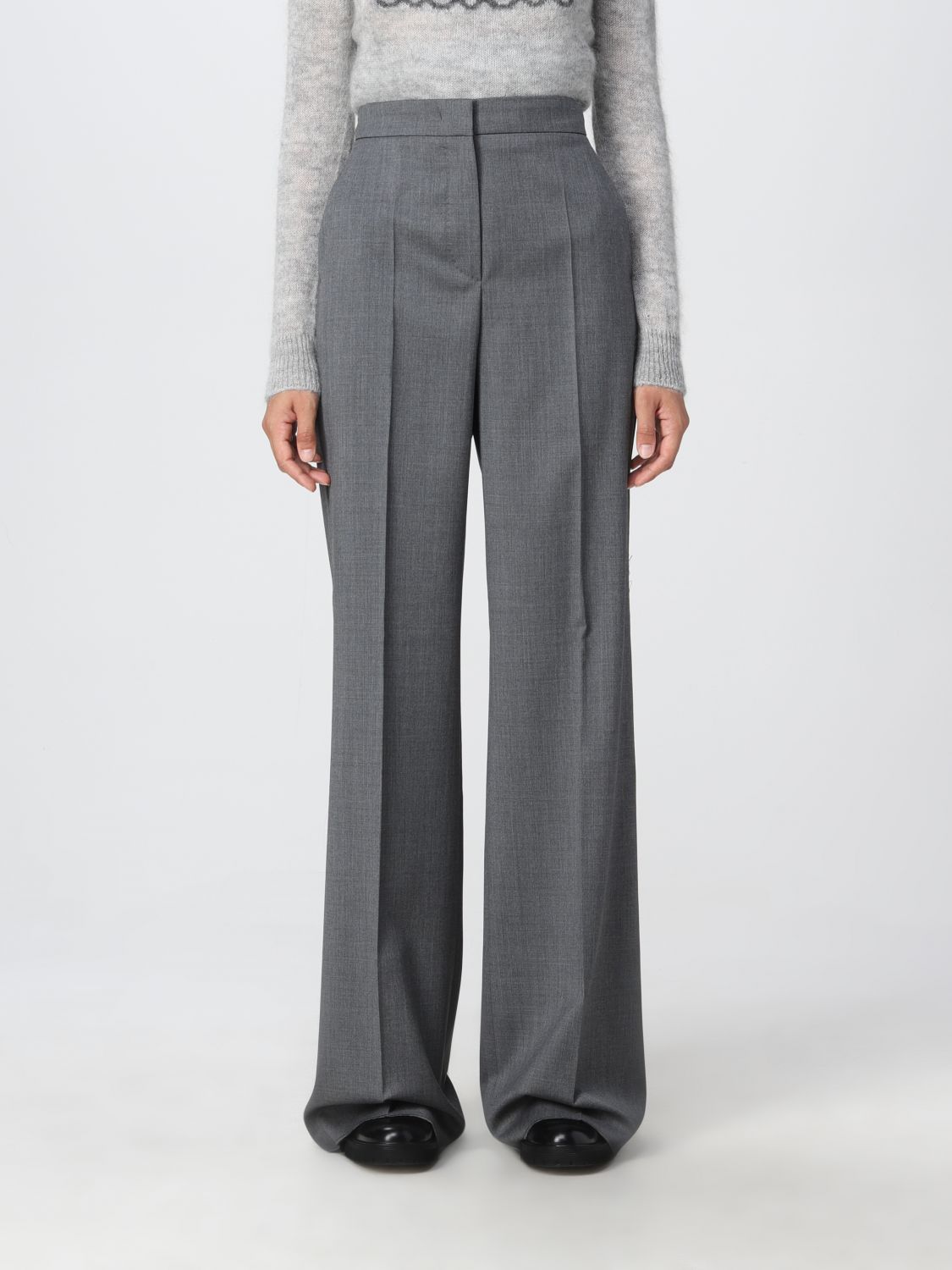 Max Mara Pants Women Color Grey | ModeSens