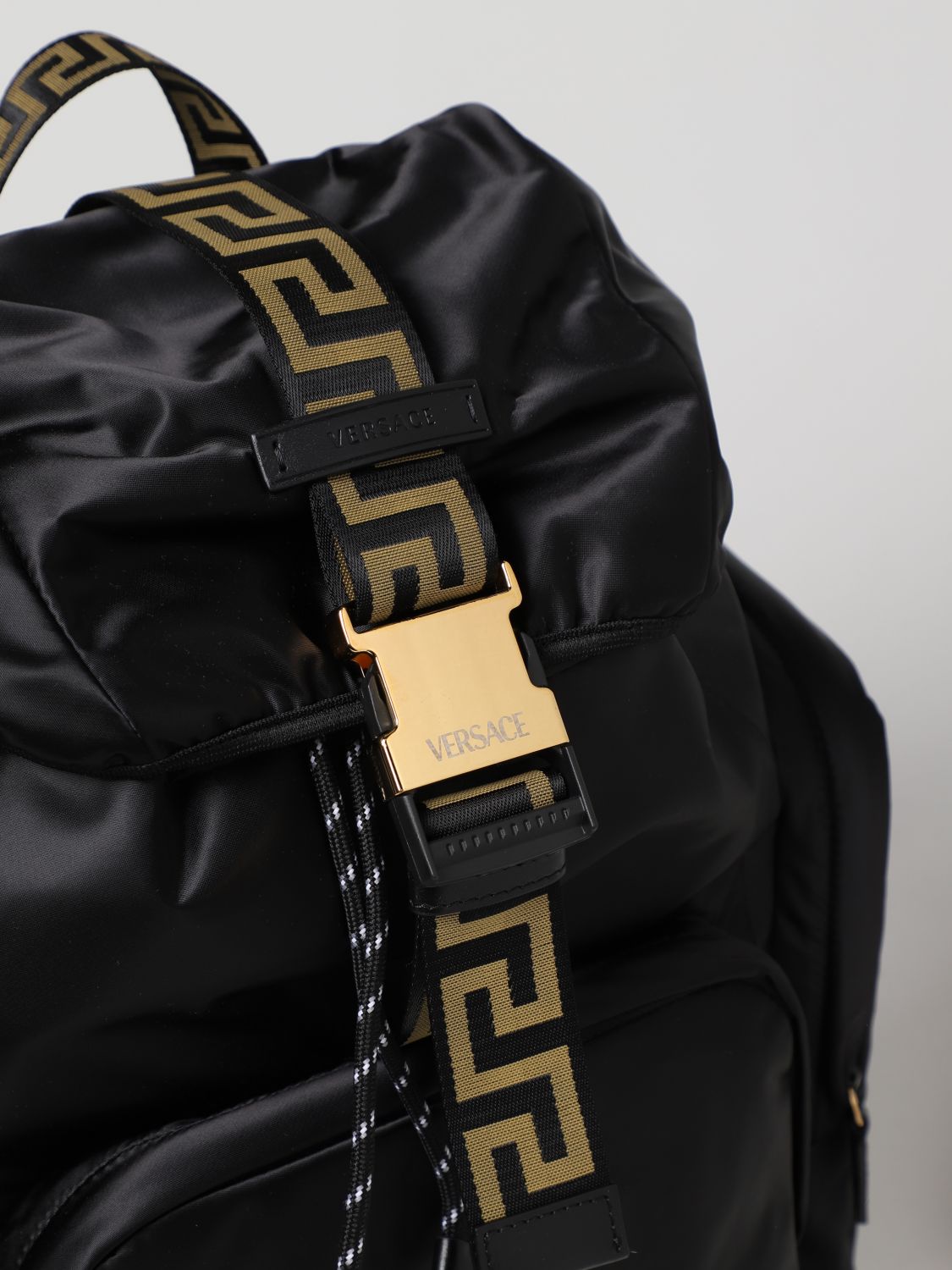 Rucksack Versace: Versace Herren rucksack schwarz 3