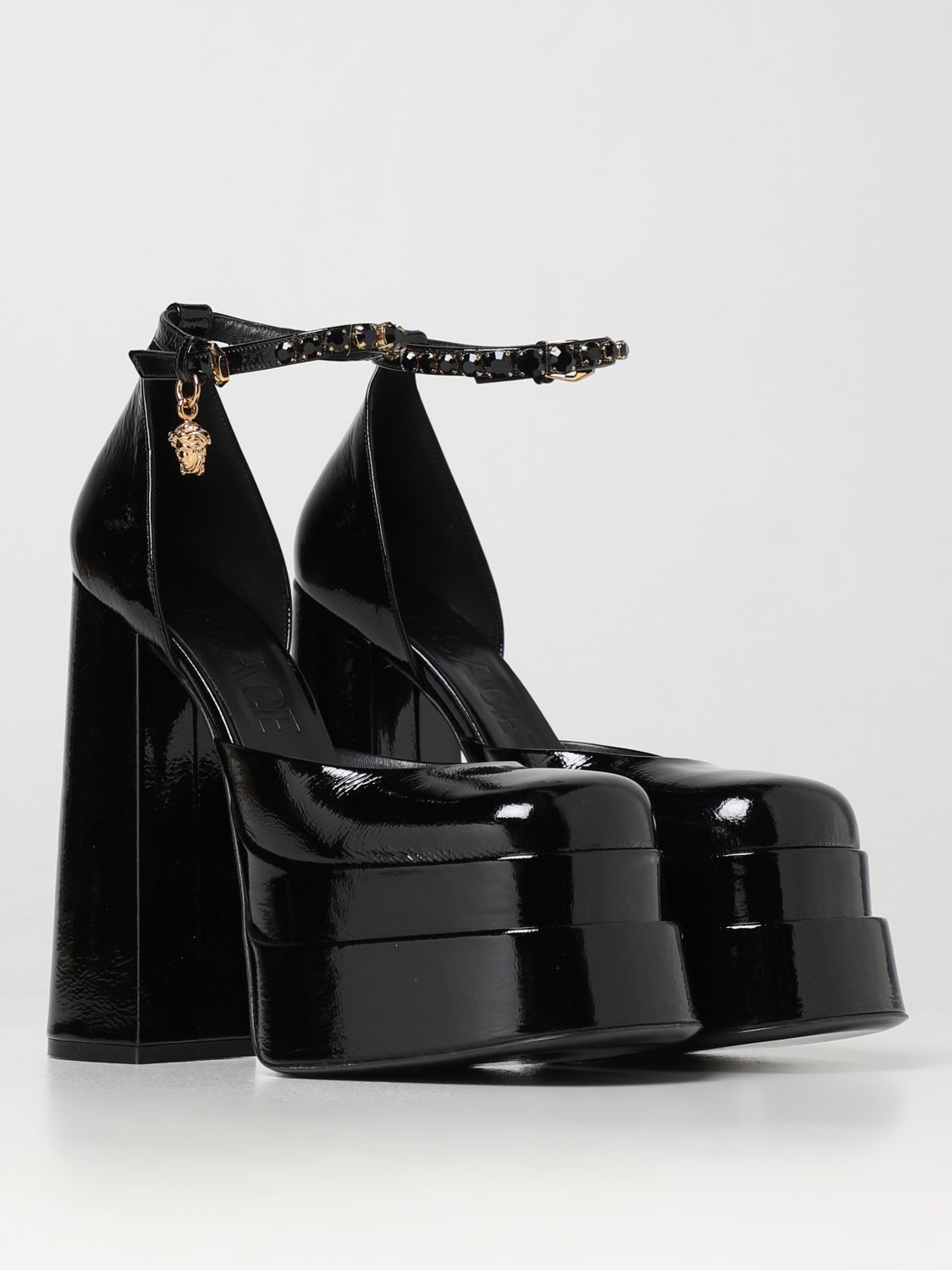 高跟鞋 Versace: Versace高跟鞋女士 黑色 2