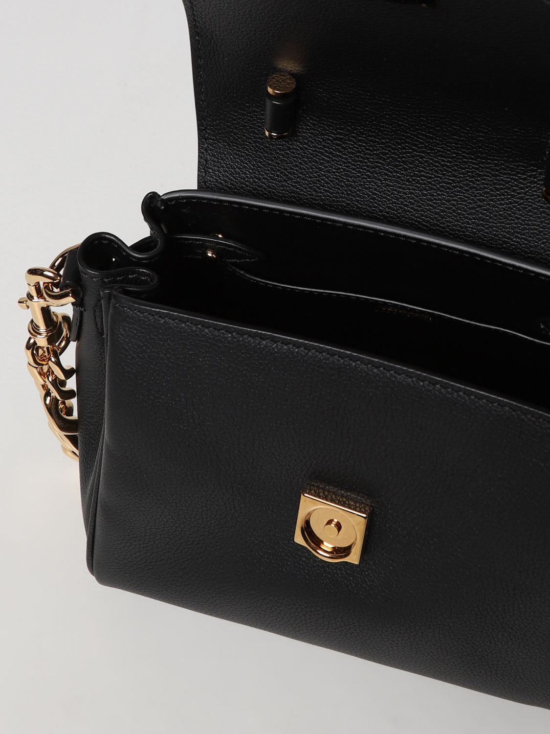 Handbag Versace: Versace handbag for women black 6
