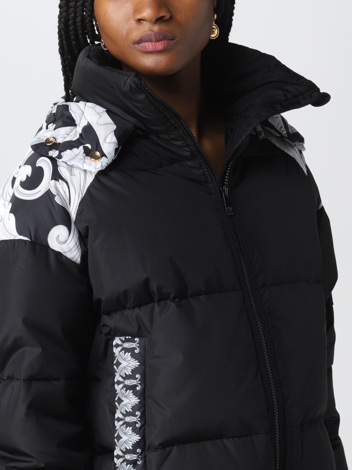 Jacket Versace: Versace jacket for women black 5