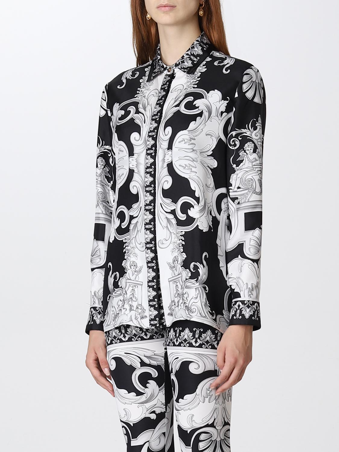VERSACE Shirt women Black Shirt Versace 10013601A04515