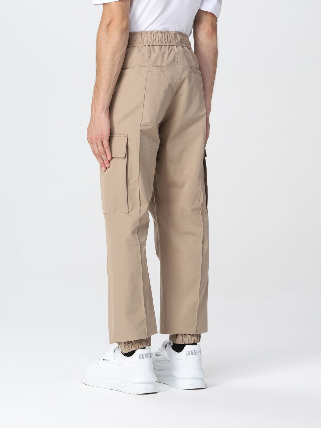 Trousers Versace: Versace trousers for men beige 2