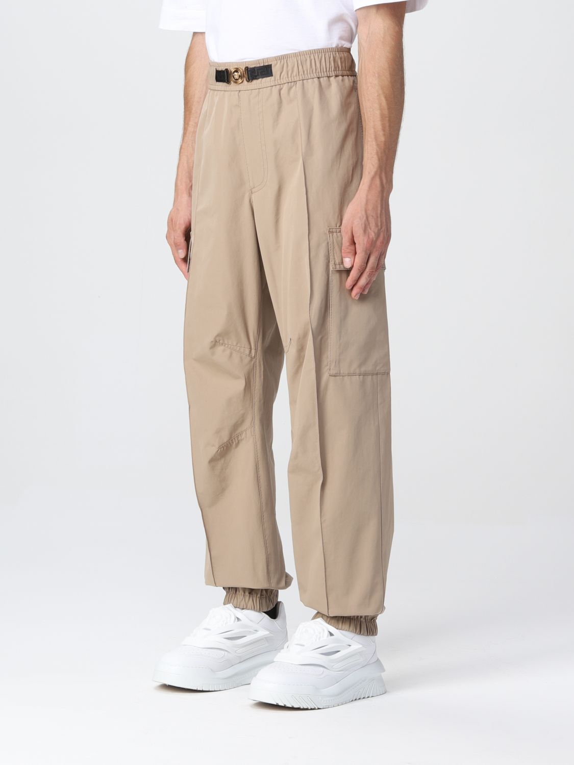 Trousers Versace: Versace trousers for men beige 3