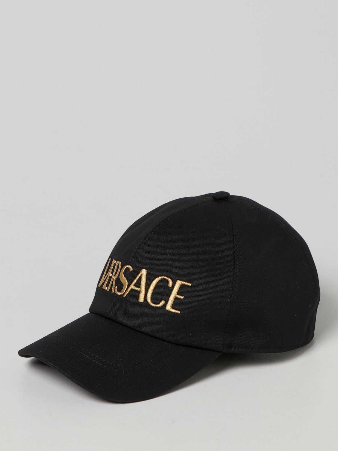 Головной убор Versace: Головной убор Versace для него черный 1
