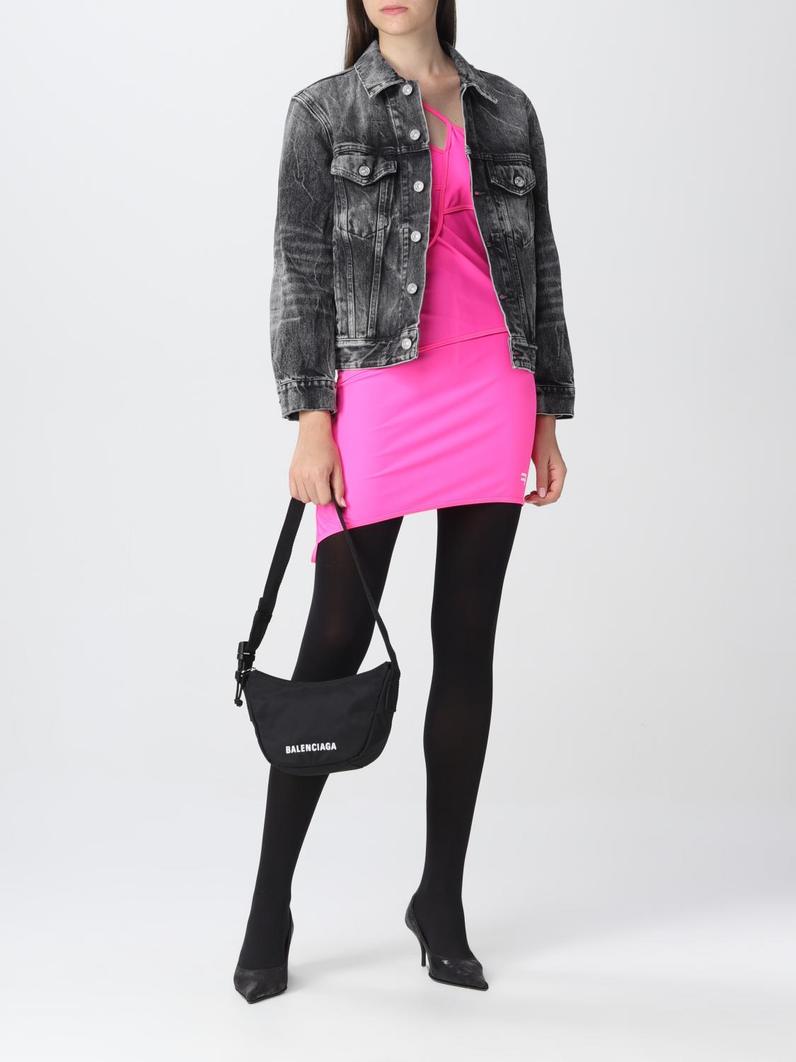 BALENCIAGA Wheel Sling S recycled nylon bag Black Balenciaga belt