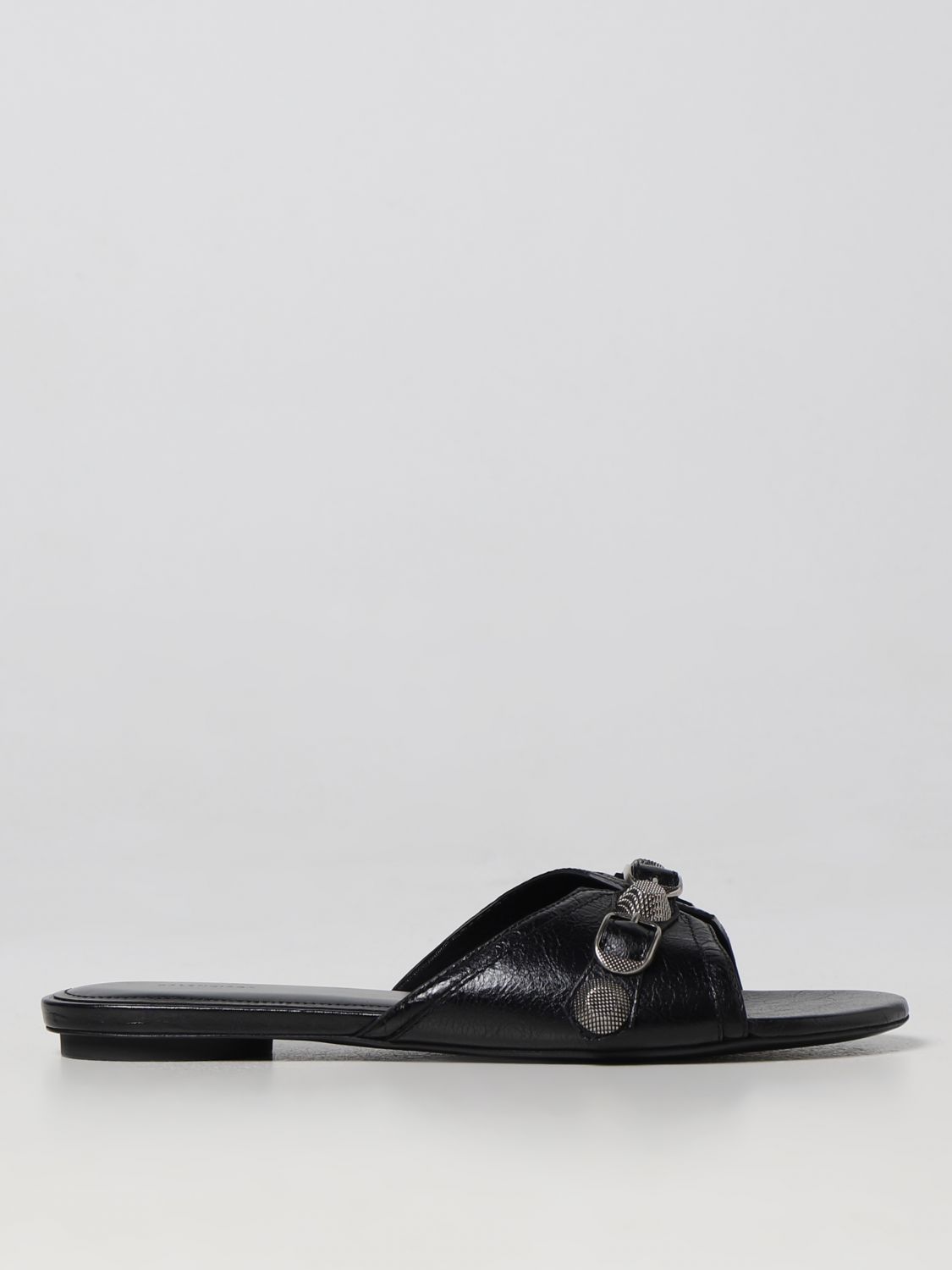 Flat sandals Balenciaga: Balenciaga flat sandals for women black 1