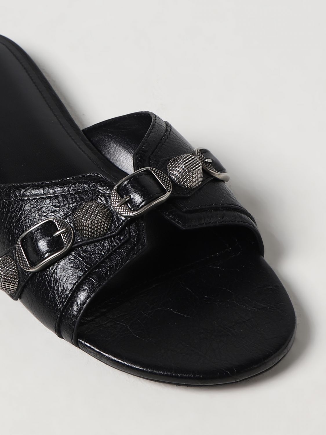 Flat sandals Balenciaga: Balenciaga flat sandals for women black 4