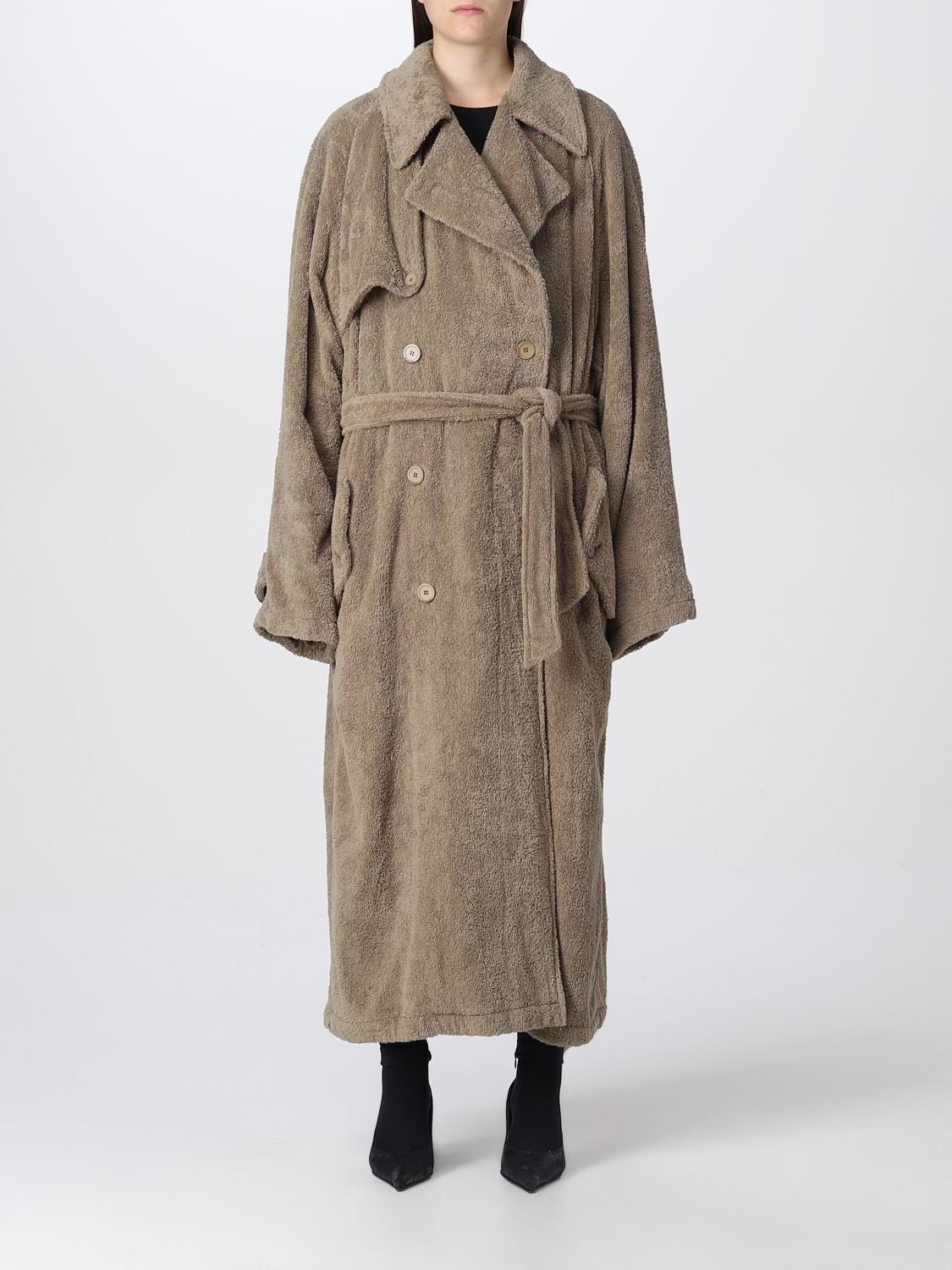 Coat Balenciaga: Balenciaga coat for women beige 1