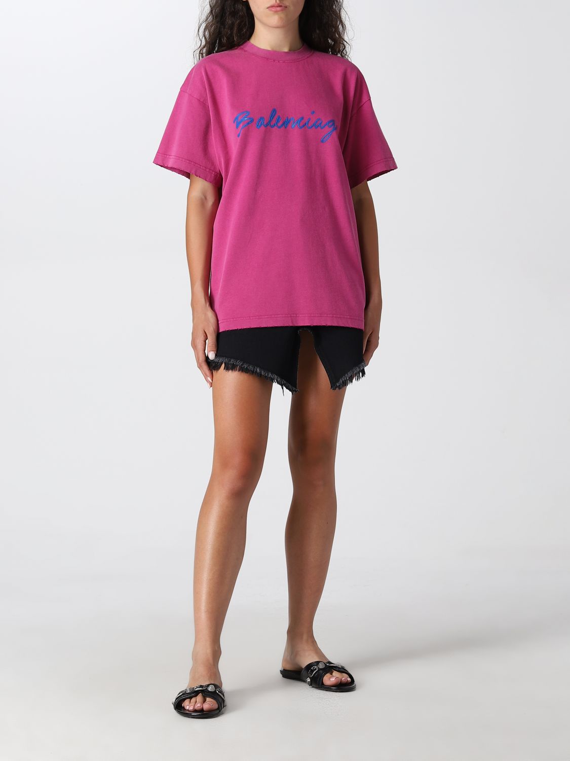 T-Shirt Balenciaga: Balenciaga t-shirt for women pink 2