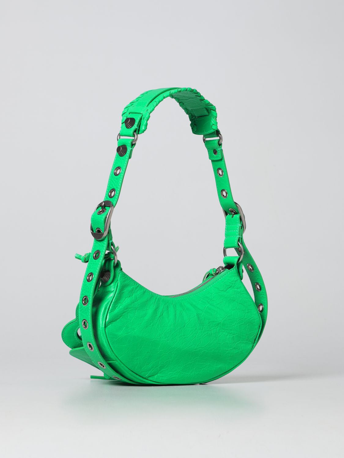 Balenciaga Crossbody Bag le cagole Women 6713071VG9Y3809 Leather Green  Vivid Green 1912,5€