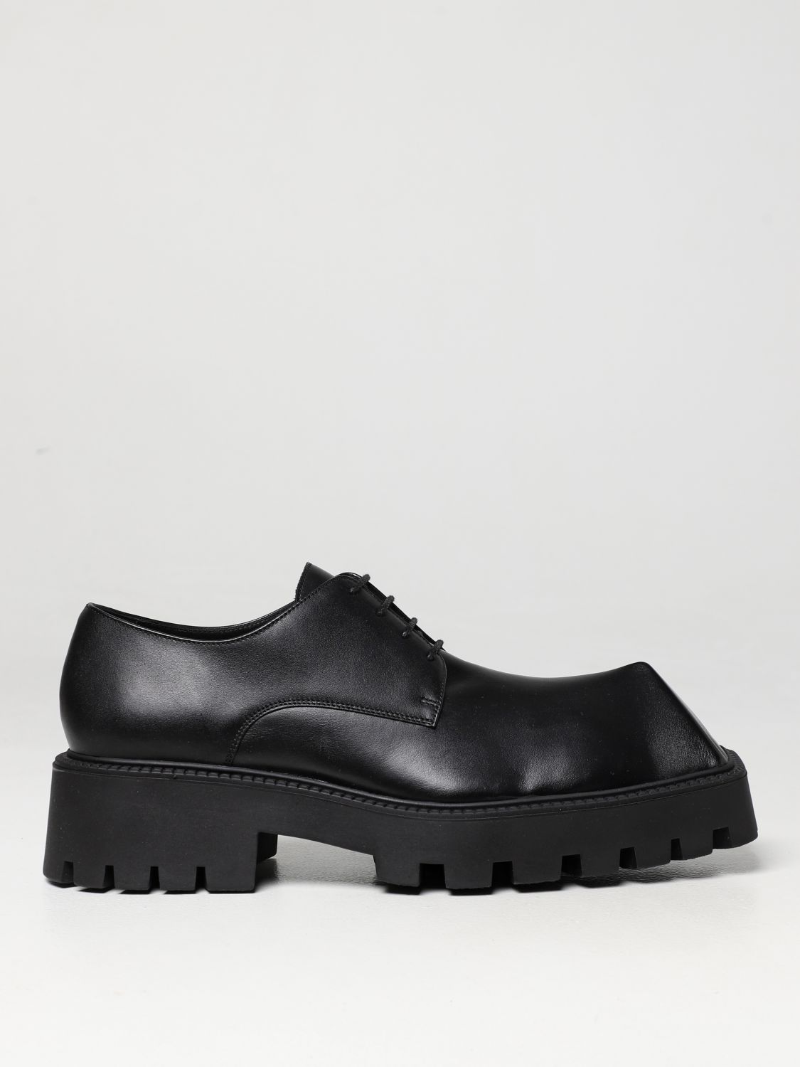 BALENCIAGA: oxford shoes for woman - Black | Balenciaga oxford shoes ...