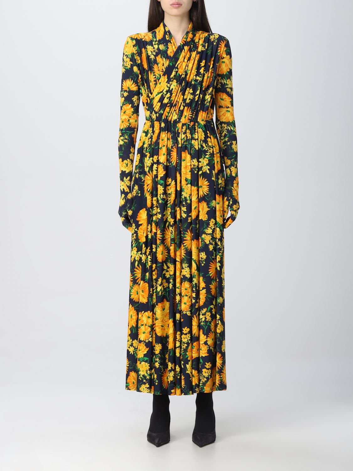 Dress Balenciaga: Balenciaga dress for women yellow 1