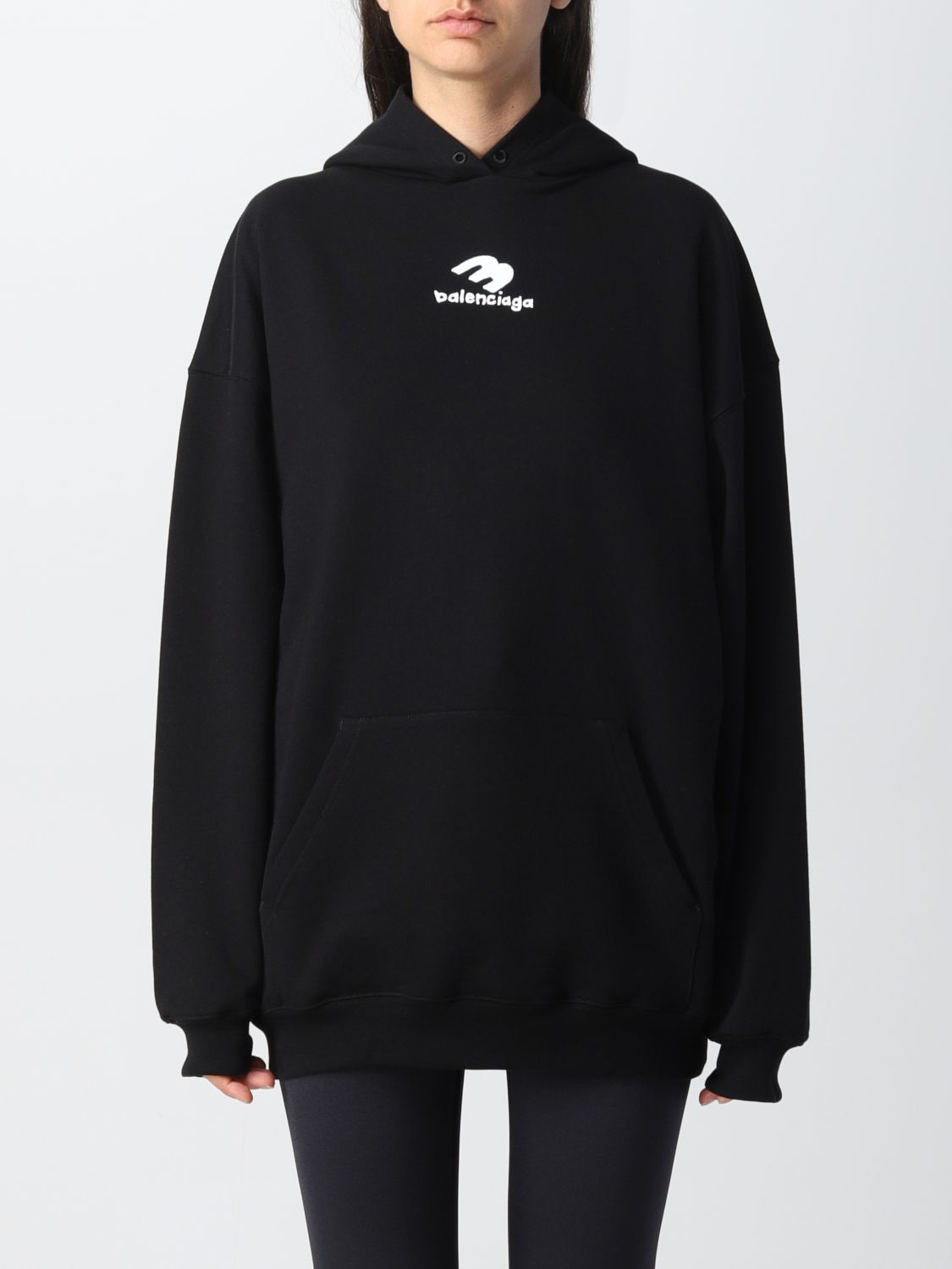 Sweatshirt Balenciaga: Balenciaga sweatshirt for women black 1