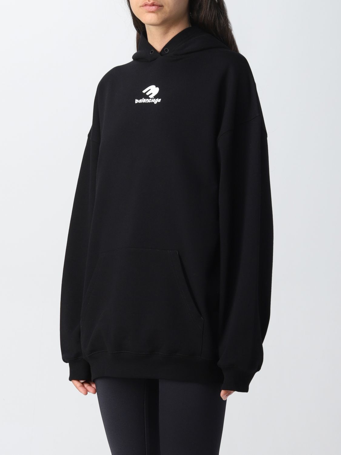 Sweatshirt Balenciaga: Balenciaga sweatshirt for women black 4