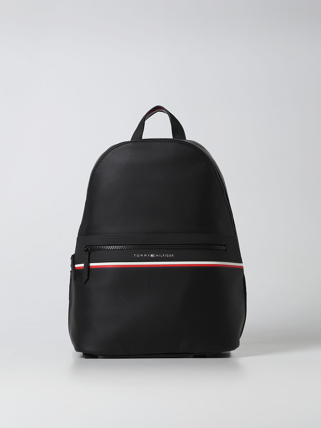 Backpack Tommy Hilfiger: Tommy Hilfiger synthetic leather backpack black 1