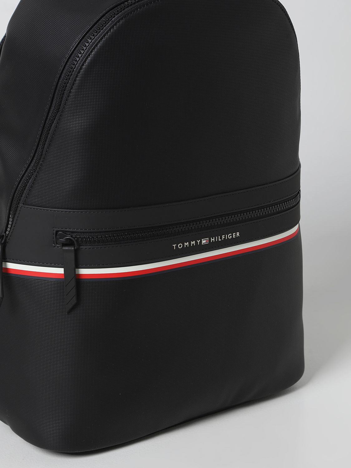 Backpack Tommy Hilfiger: Tommy Hilfiger synthetic leather backpack black 3