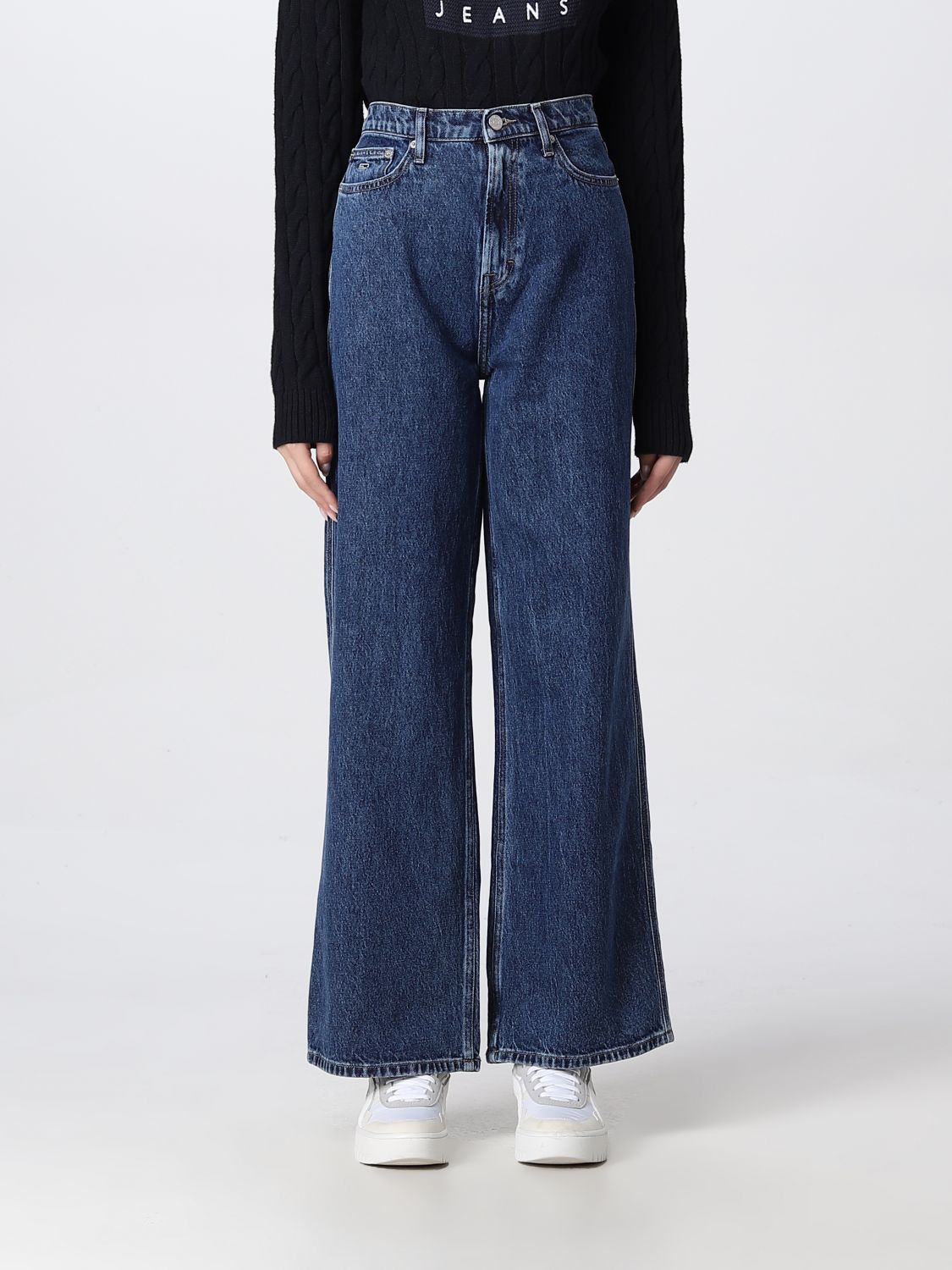 TOMMY JEANS: jeans for woman - Blue | Tommy Jeans jeans DW0DW14113 ...