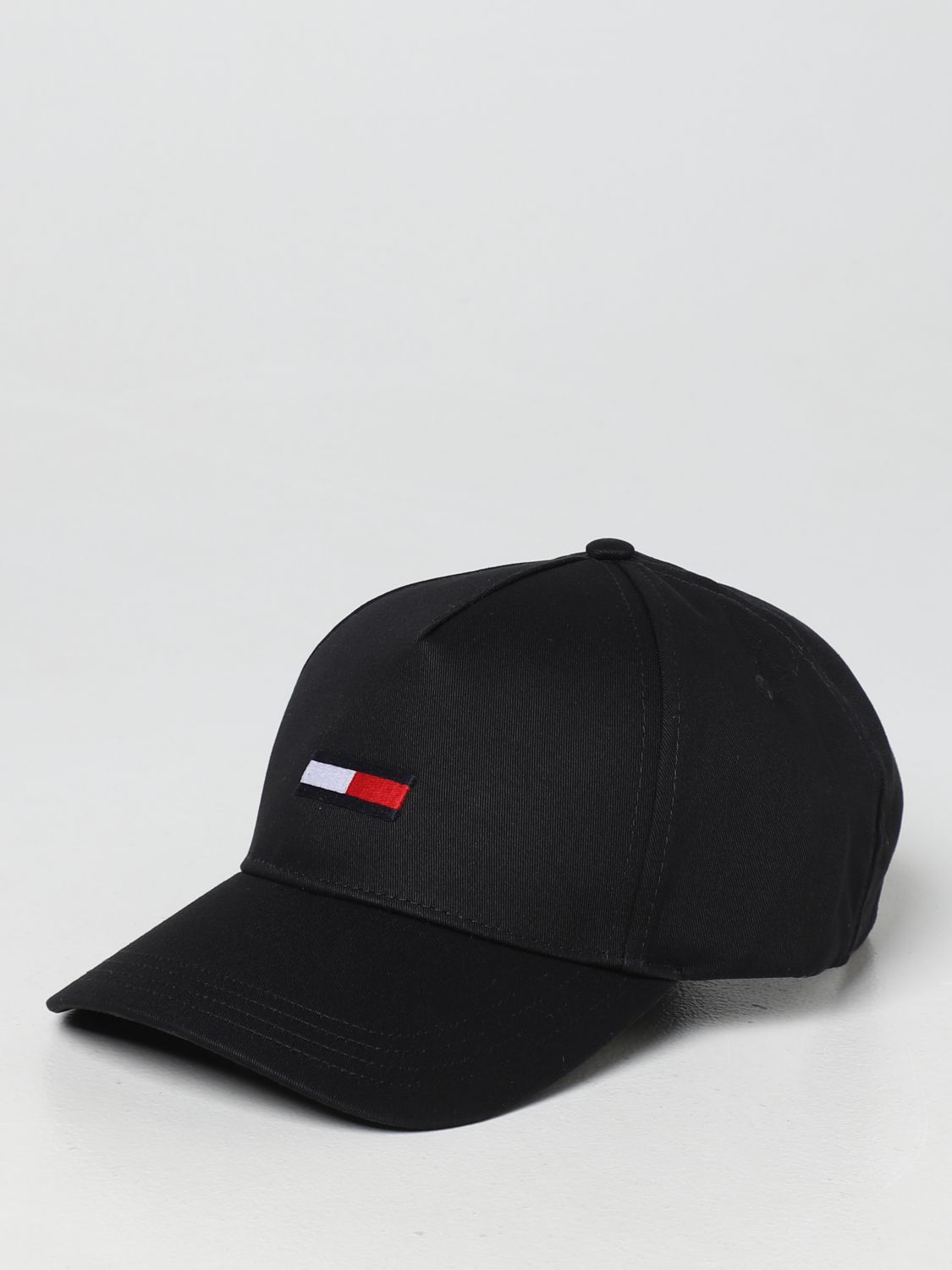 TOMMY JEANS: hat for man - Black | Tommy Jeans hat AM0AM10391 online at ...