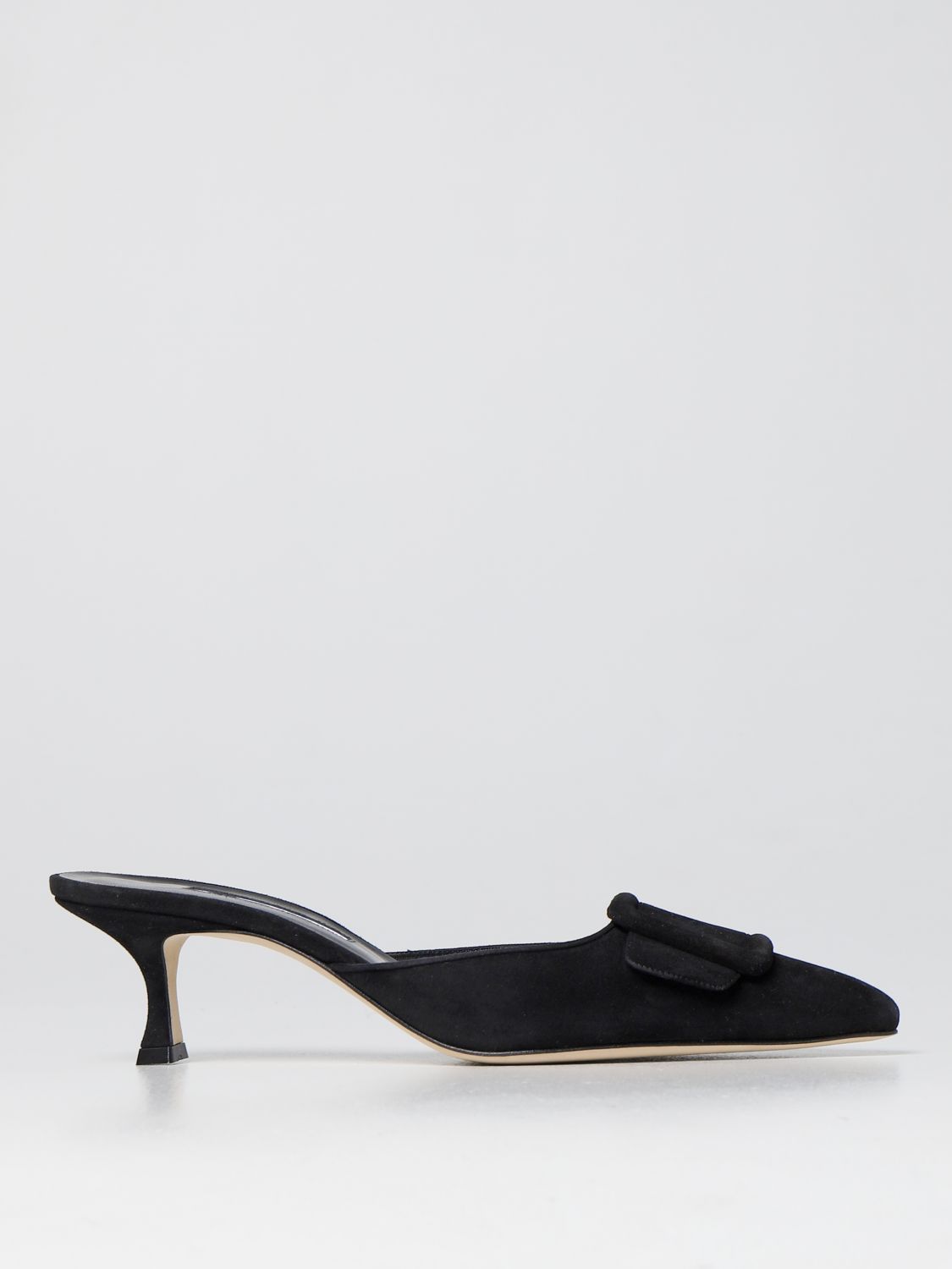 Heeled sandals Manolo Blahnik: Manolo Blahnik heeled sandals for women black 1