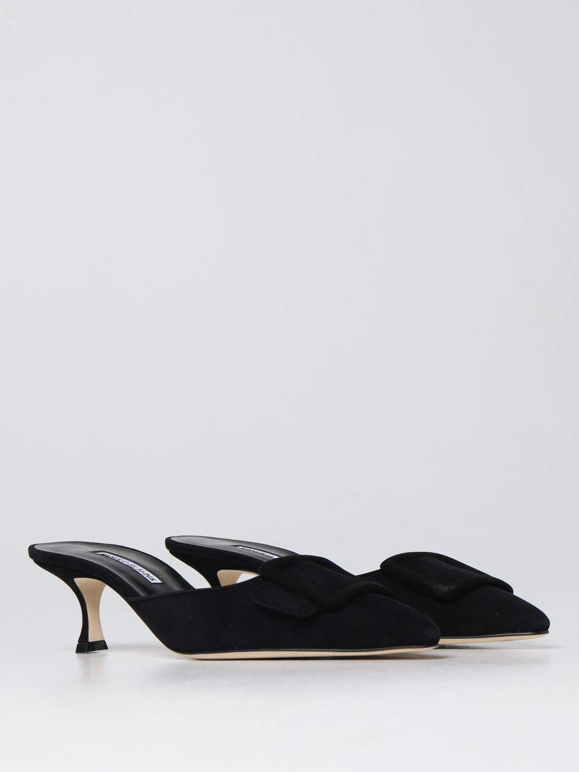 Heeled sandals Manolo Blahnik: Manolo Blahnik heeled sandals for women black 2