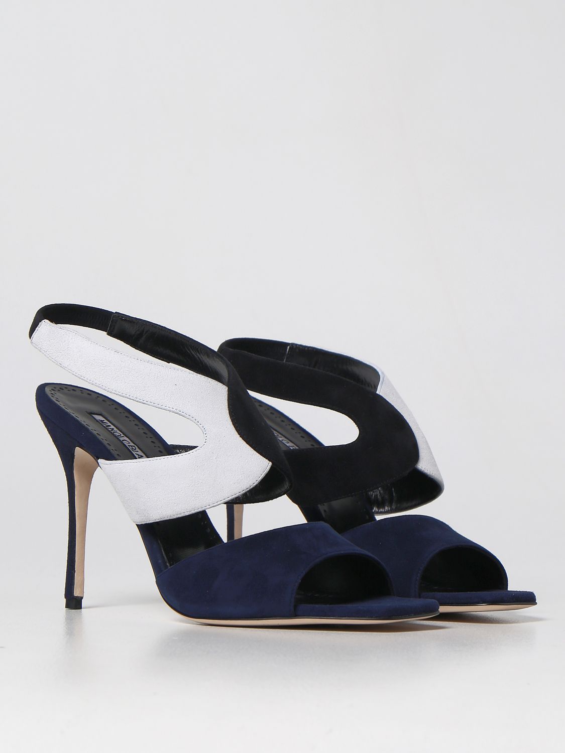 Heeled sandals Manolo Blahnik: Manolo Blahnik heeled sandals for women blue 2