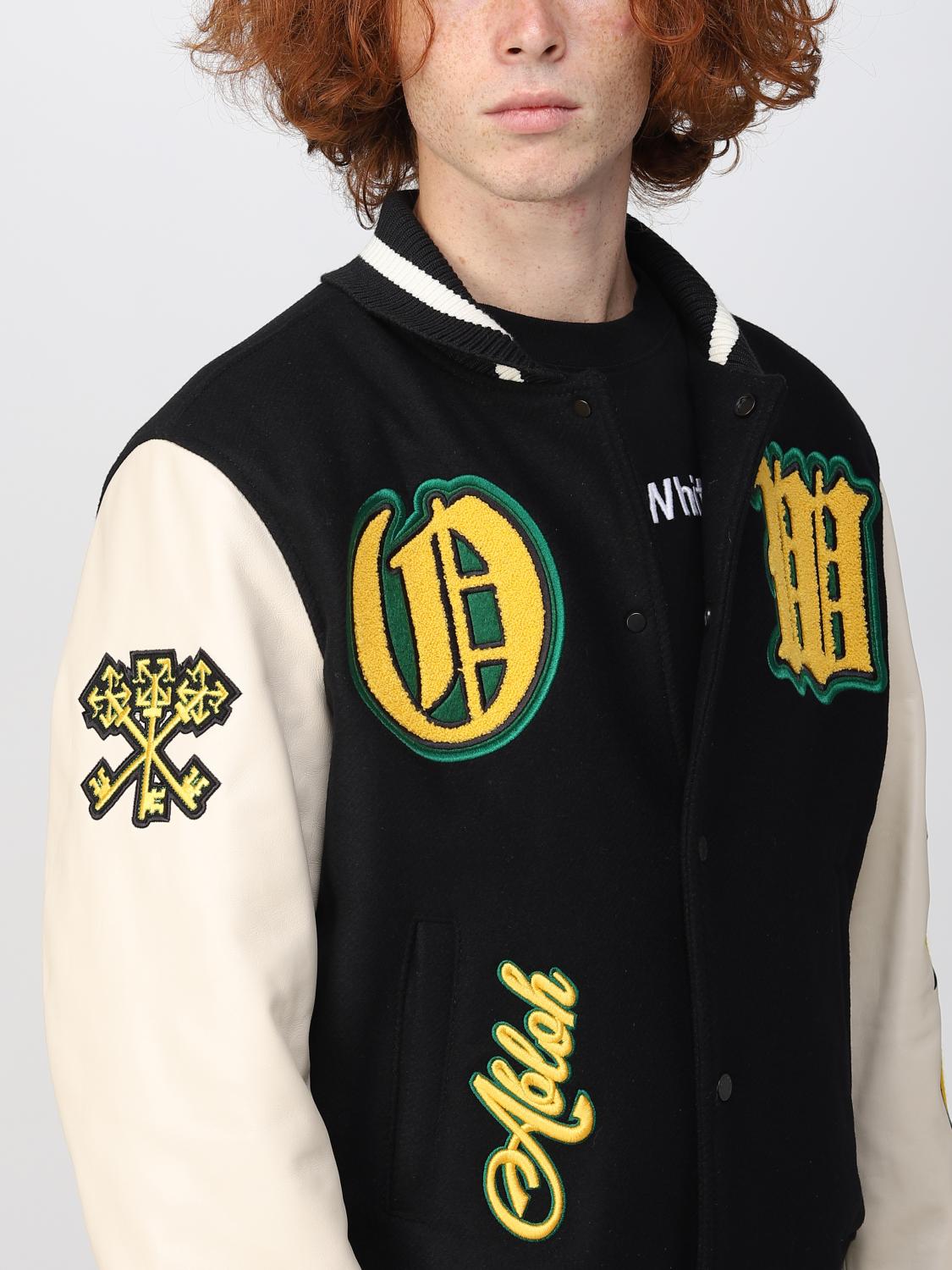 OFFWHITE：ジャケット メンズ ブラック ジャケット