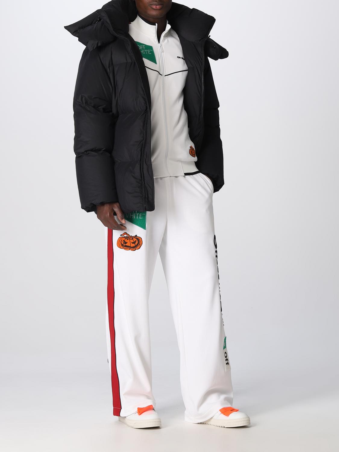 OffWhite Outlet jacket for man Black OffWhite jacket