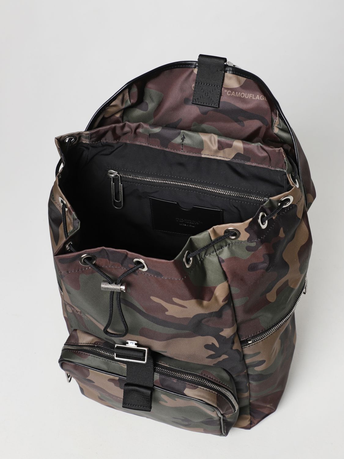Backpack Off-White: Off-White backpack for man multicolor 5
