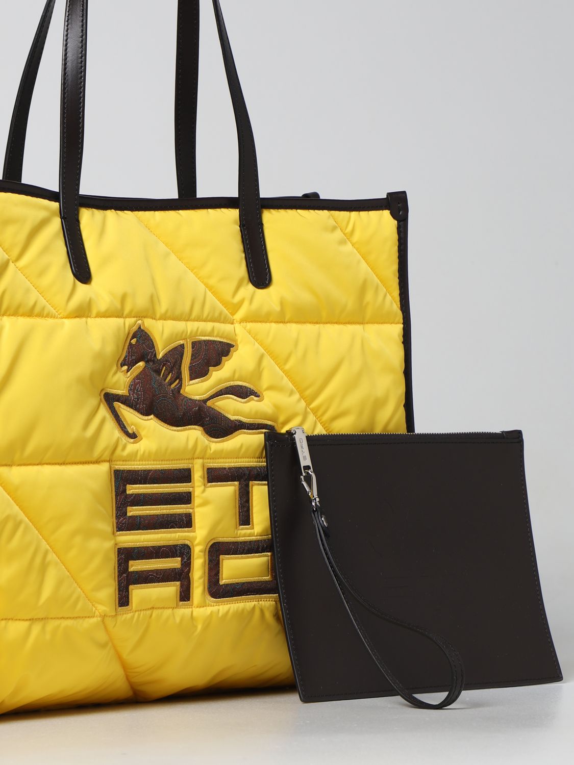 Etro Quilted Nylon Maxi Shopping Bag - ShopStyle