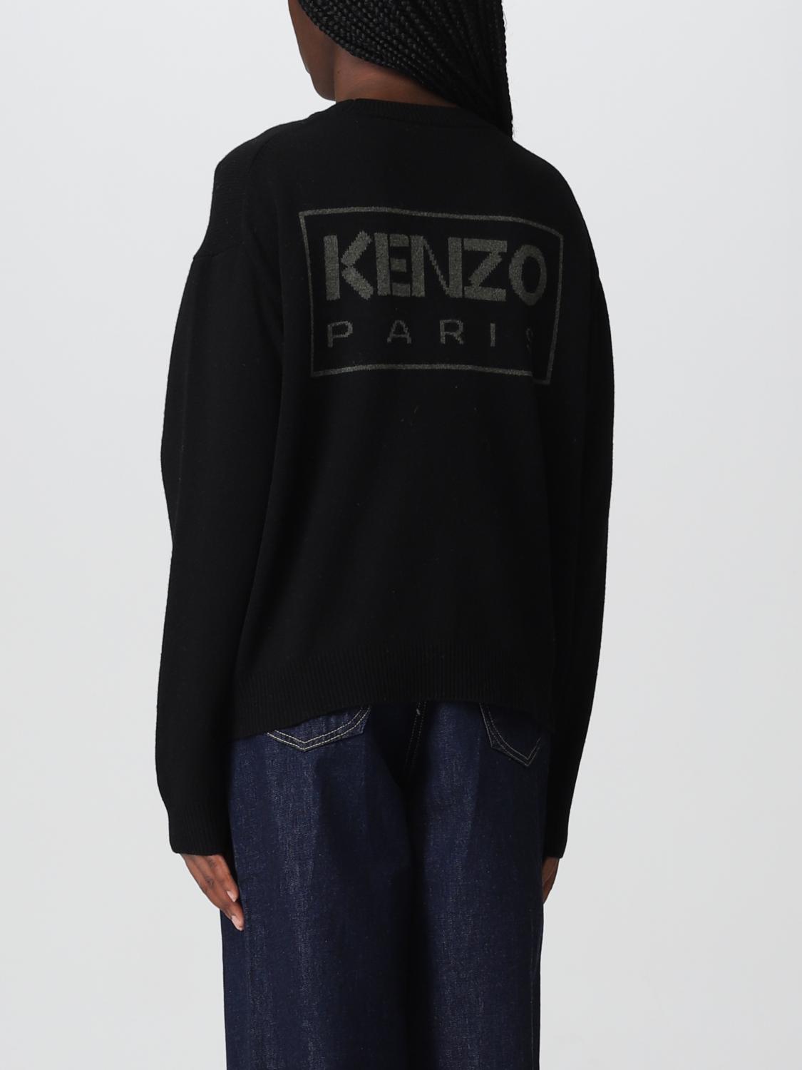 Black kenzo clearance paris jumper