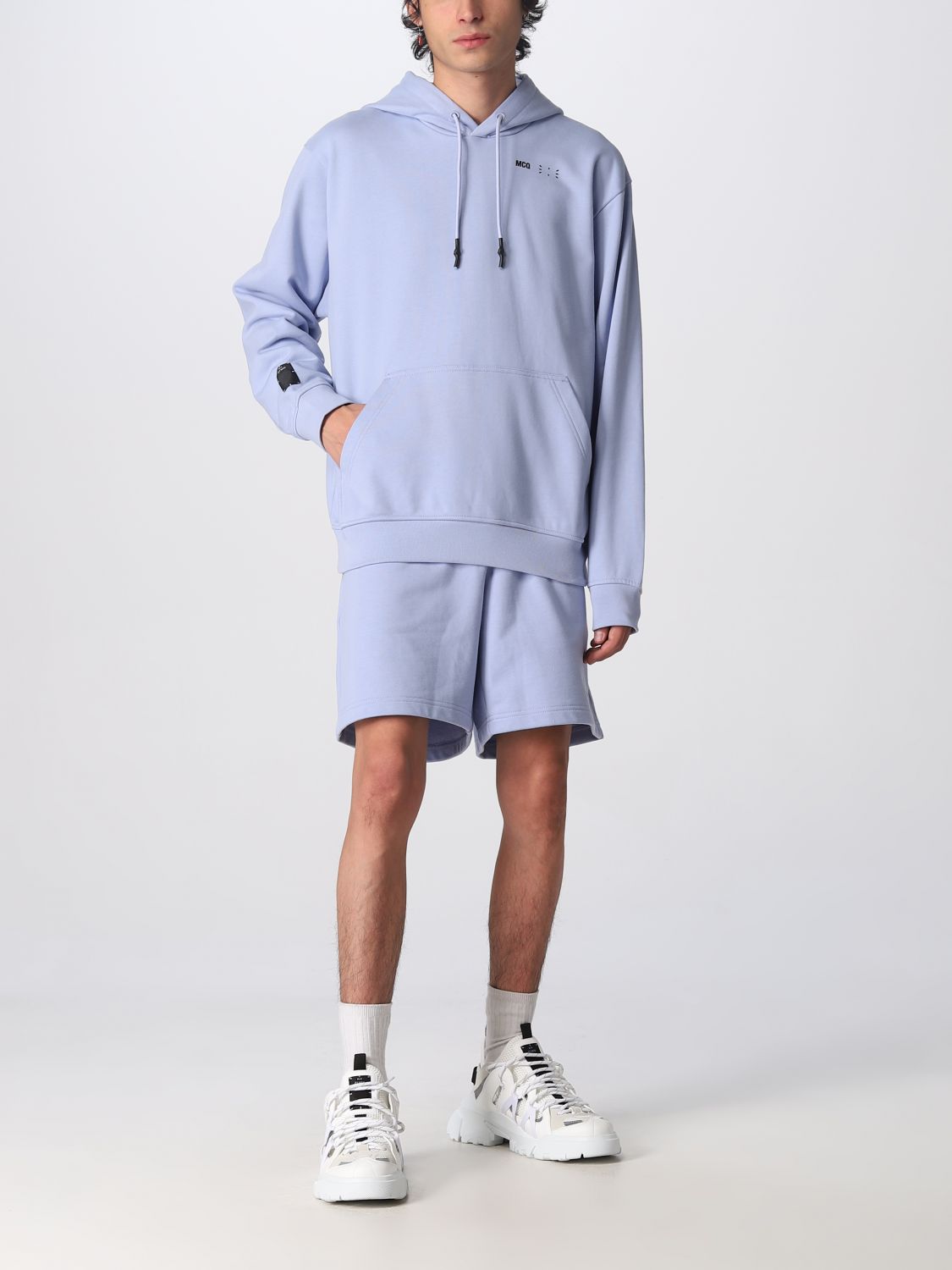 Sweatshirt Mcq: Sweatshirt Mcq homme bleu azur 2