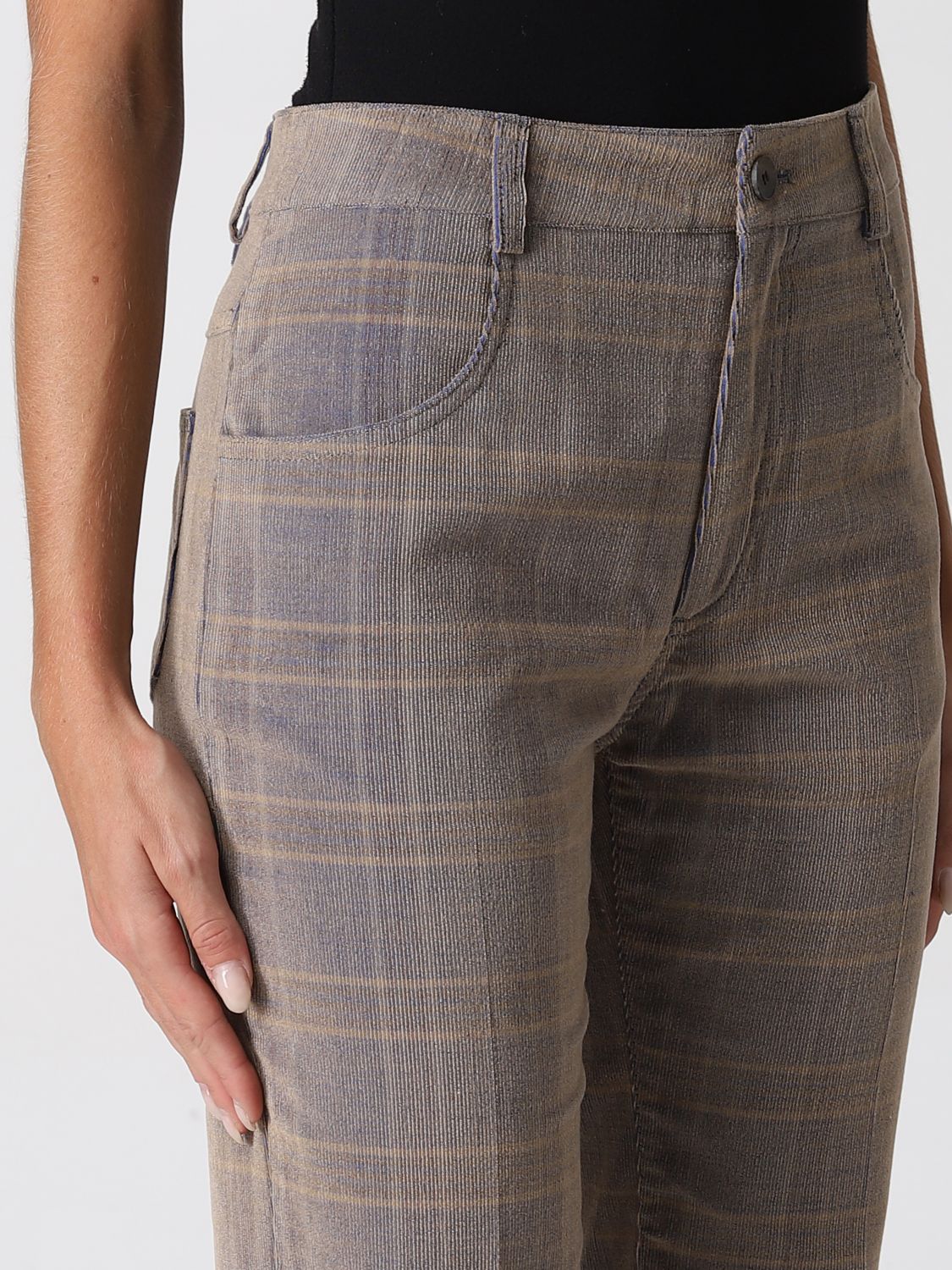 Pants Mcq: Mcq pants for woman beige 4
