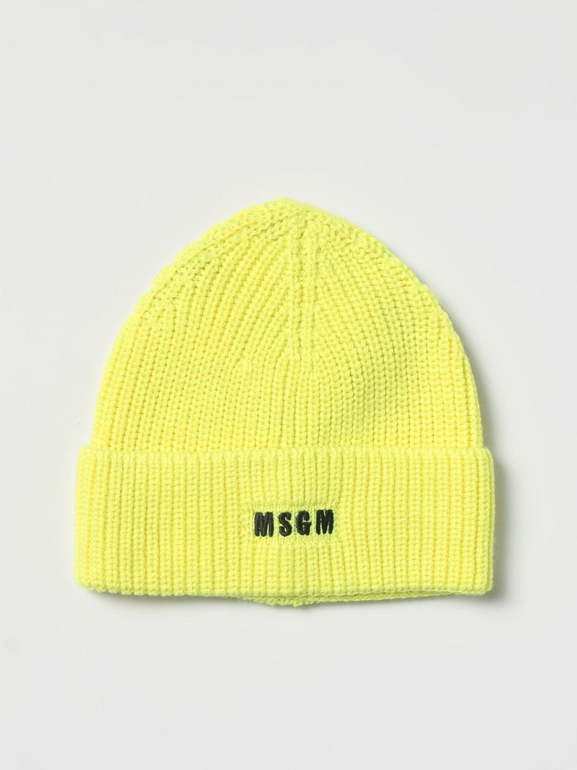 Msgm Hat  Kids Kids Color Yellow