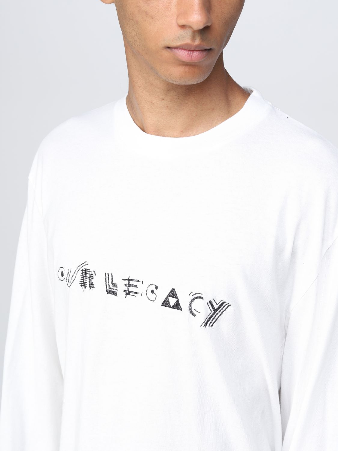 T-shirt Our Legacy: T-shirt Our Legacy con logo bianco 4