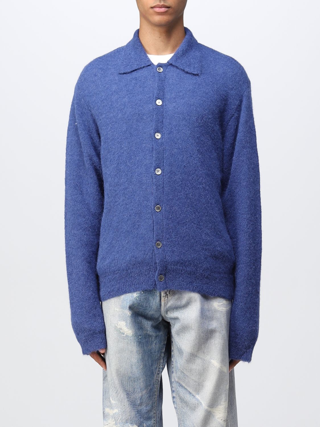 Cardigan Our Legacy: Our Legacy cardigan for man royal blue 1