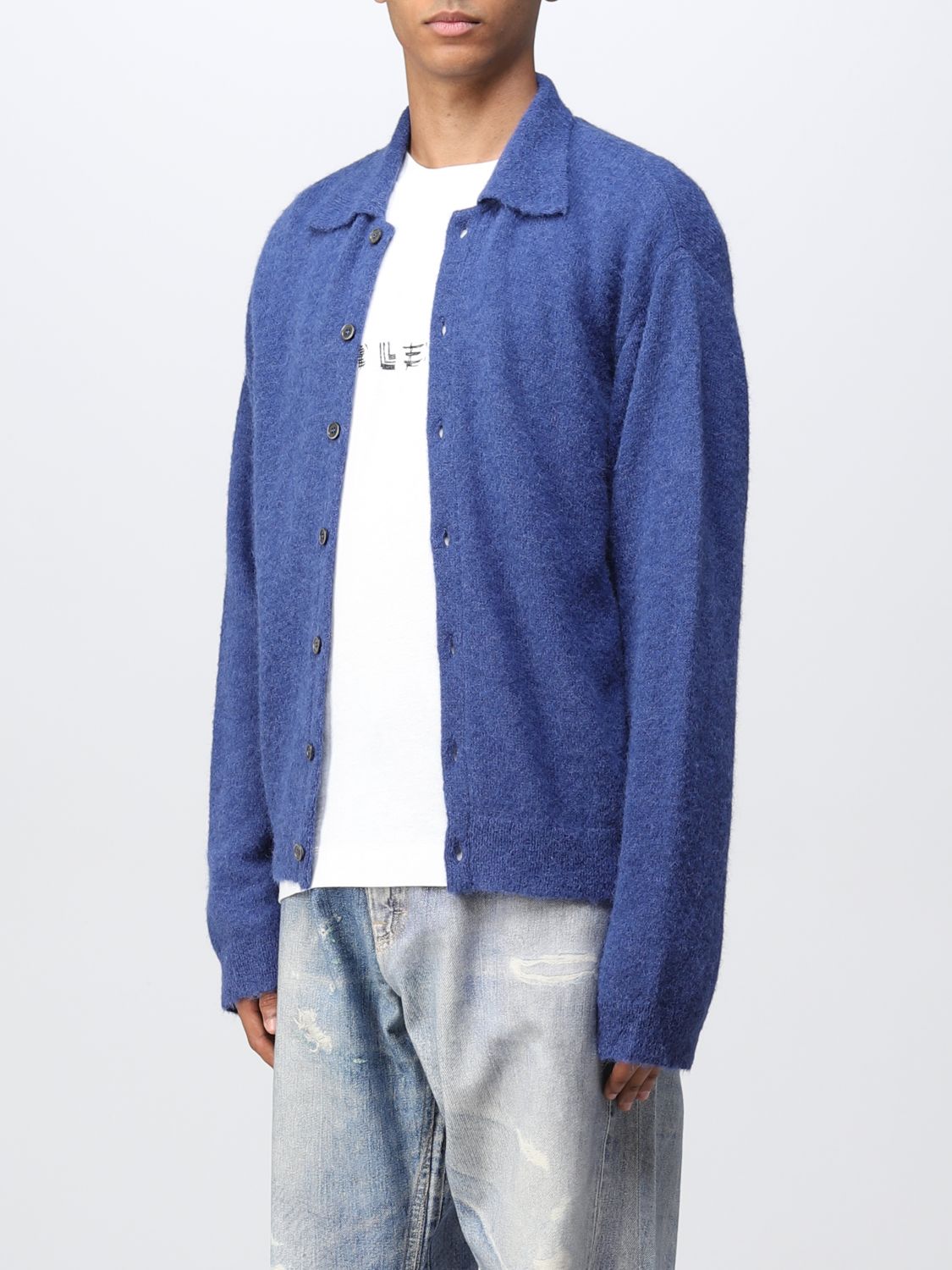 Cardigan Our Legacy: Our Legacy cardigan for man royal blue 3