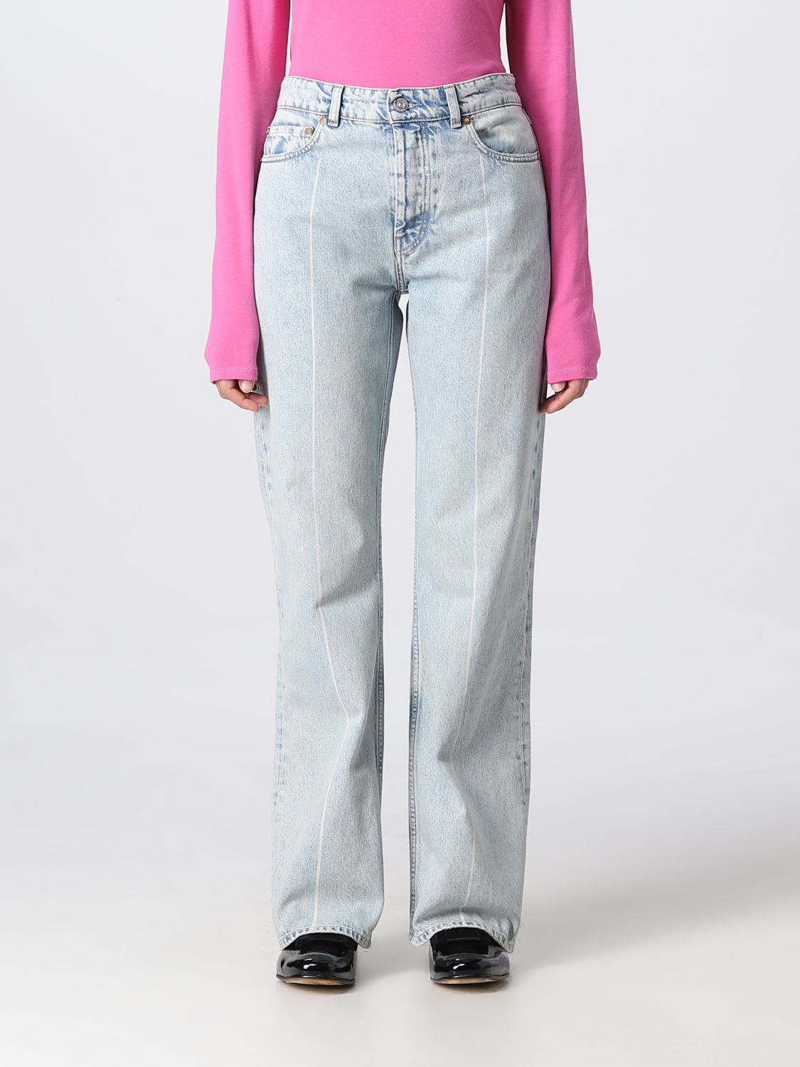 Jeans Our Legacy: Our Legacy jeans for woman gnawed blue 1