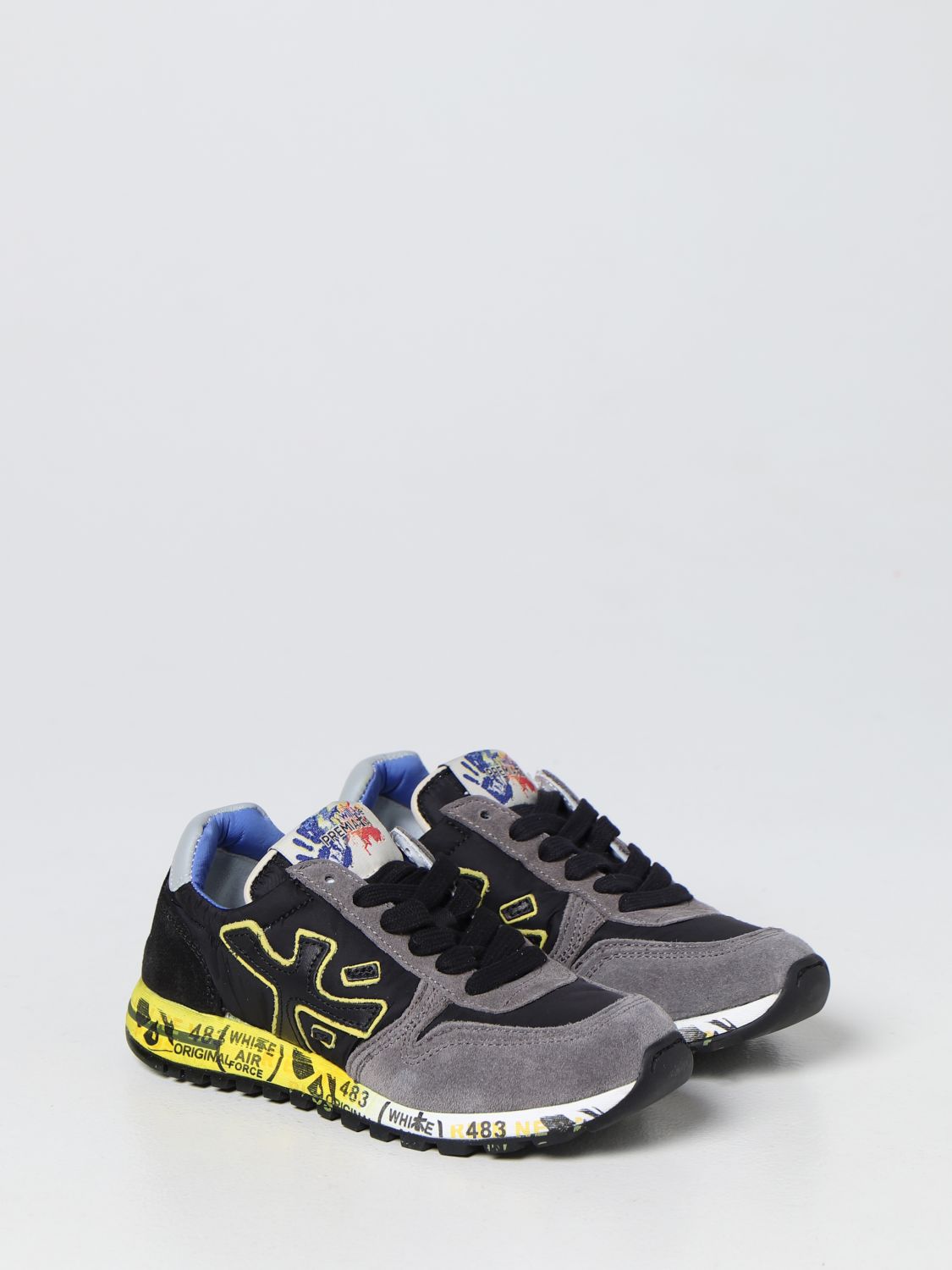 Shoes Premiata: Premiata shoes for boys black 2