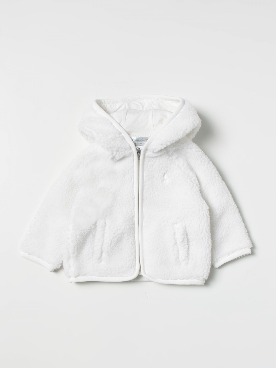 Polo Ralph Lauren Outlet: jacket for baby - White | Polo Ralph Lauren  jacket 320877003 online on 