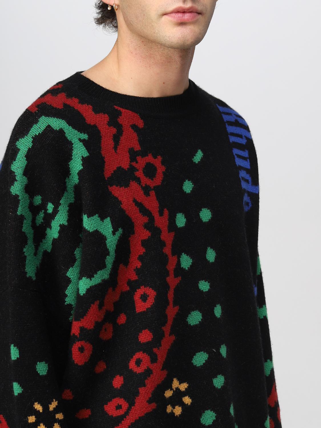 RHUDE sweater for man Black Rhude sweater SW04173992 online on