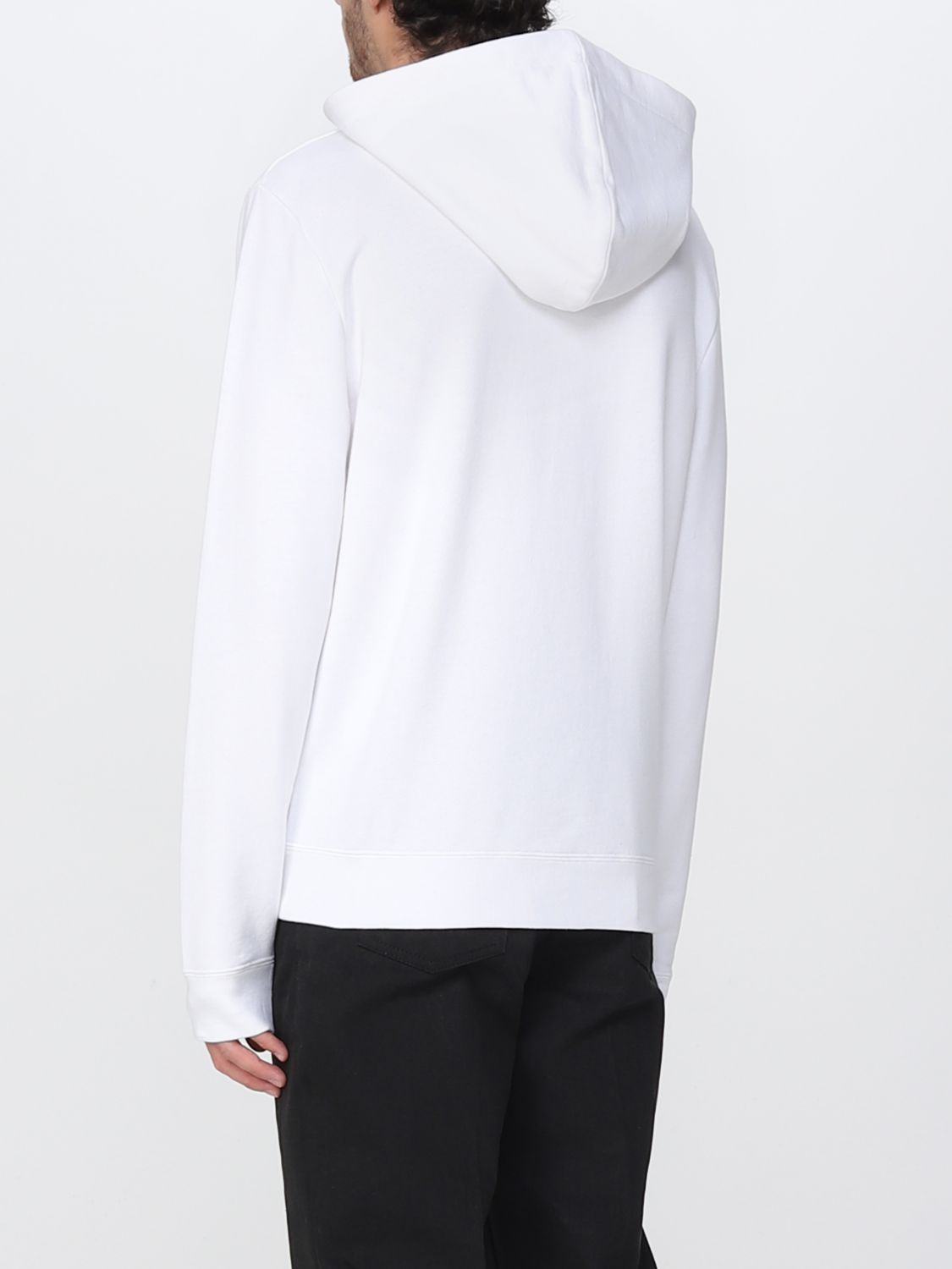 Sweatshirt Saint Laurent: Sweatshirt Saint Laurent homme blanc 3