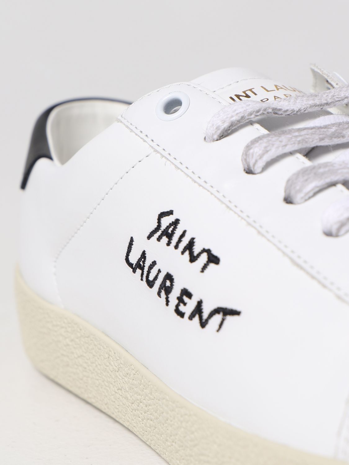 Zapatillas Saint Laurent: Zapatillas Saint Laurent para hombre blanco 4