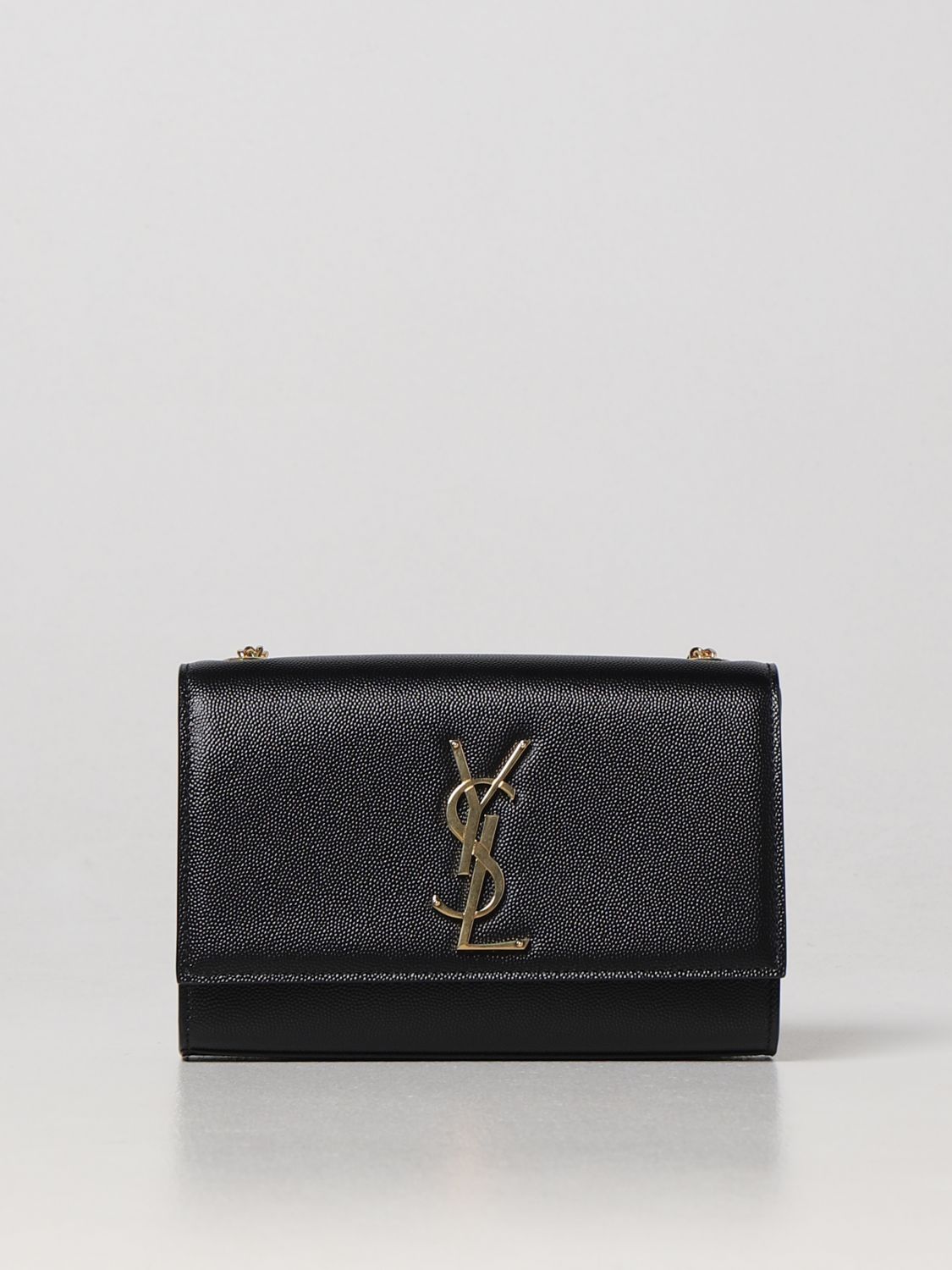 SAINT LAURENT: Kate bag in leather - Yellow Cream  Saint Laurent mini bag  469390BOW0J online at