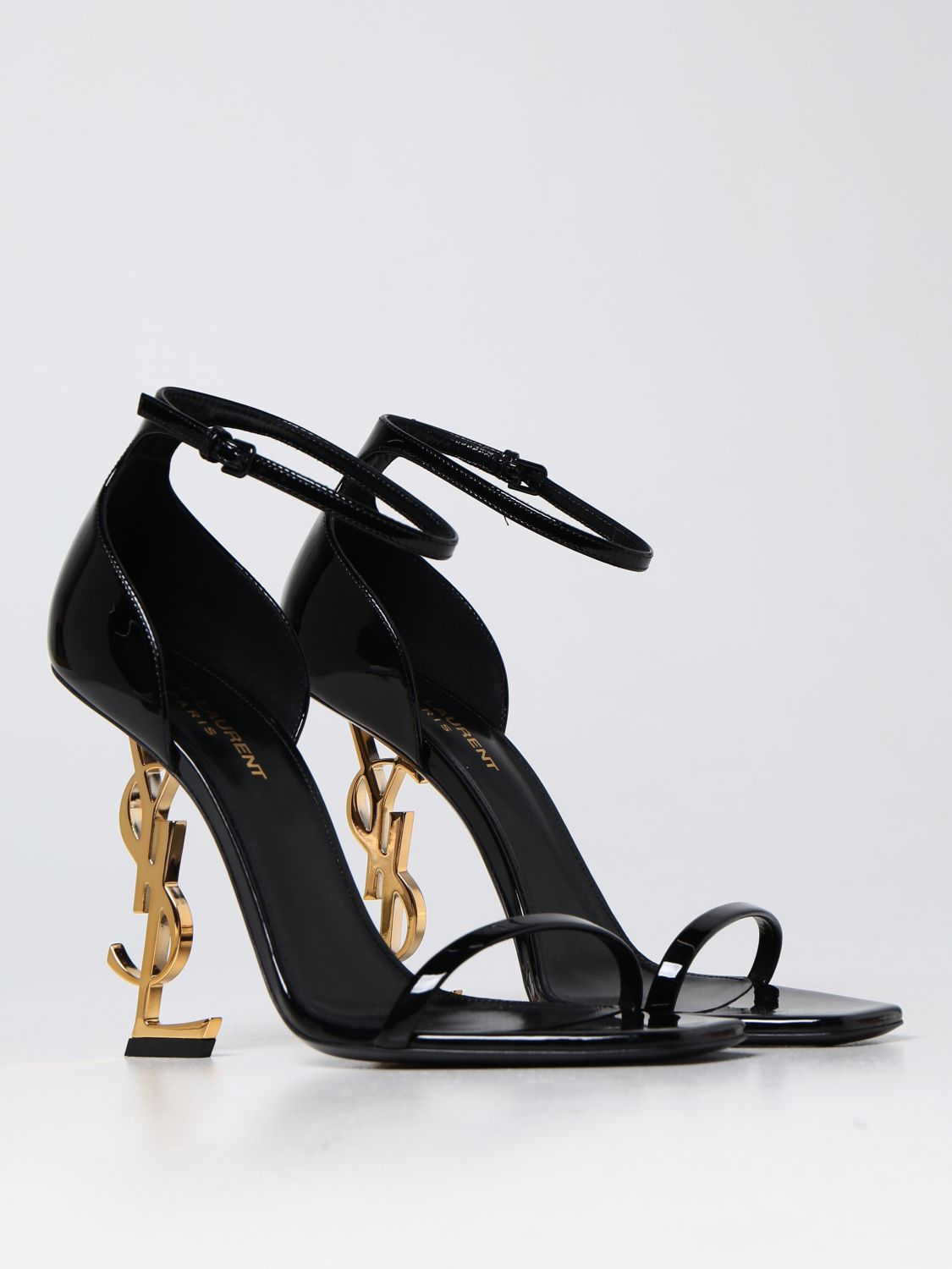 Heeled sandals Saint Laurent: Saint Laurent heeled sandals for woman black 2