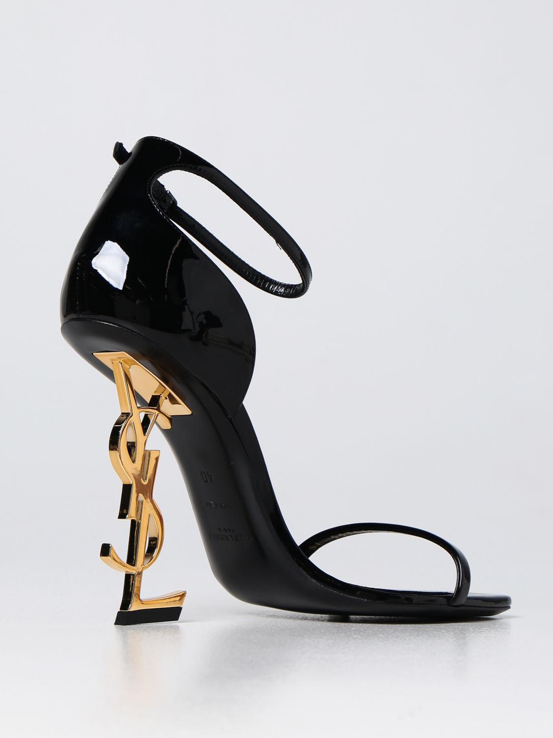 Heeled sandals Saint Laurent: Saint Laurent heeled sandals for woman black 3