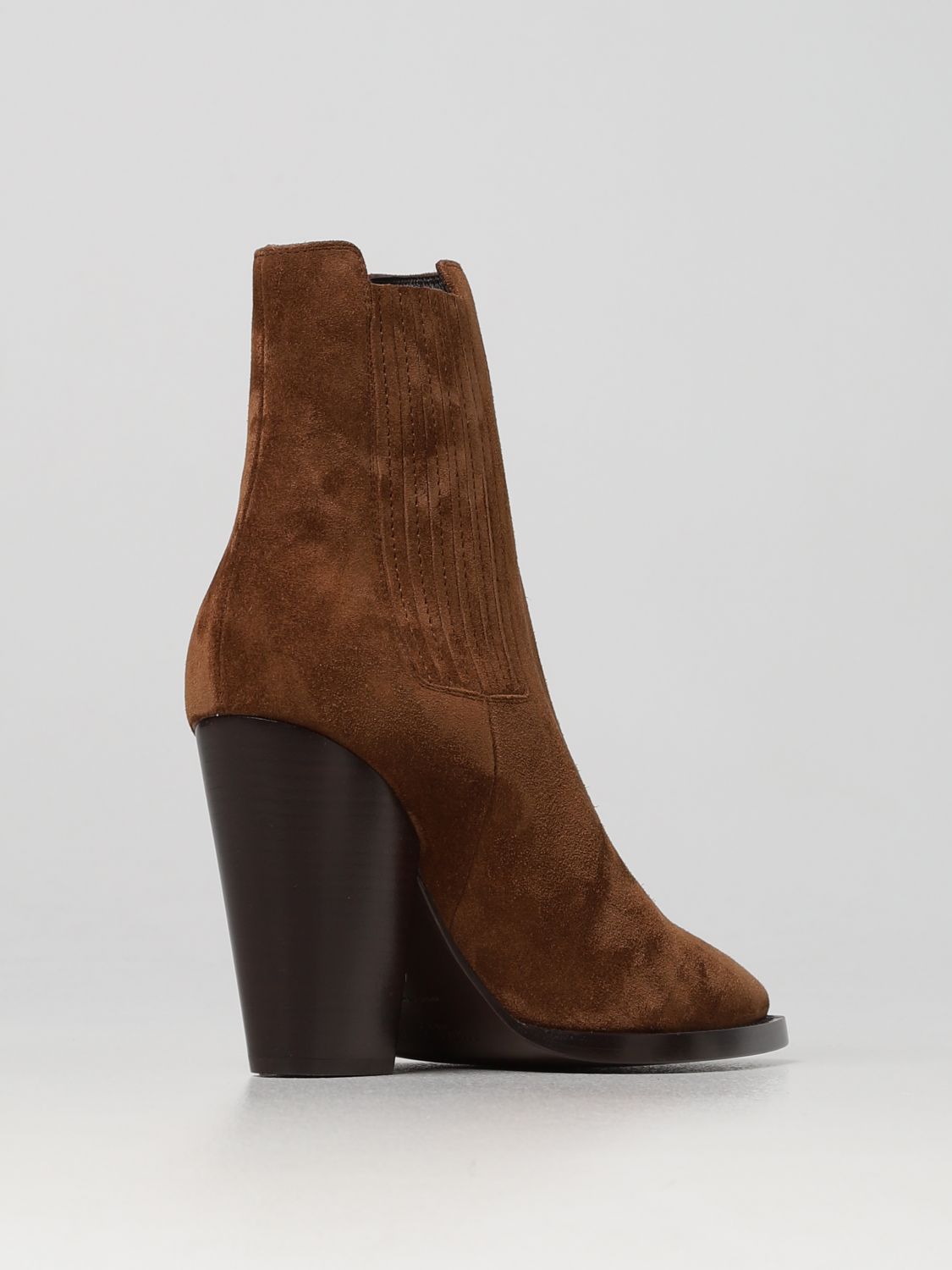 Flat booties Saint Laurent: Saint Laurent flat booties for woman leather 3