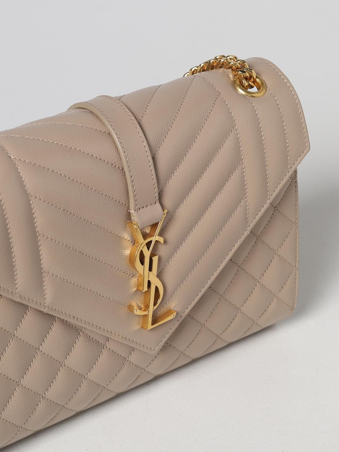 SAINT LAURENT shoulder bag for woman Beige Saint Laurent shoulder